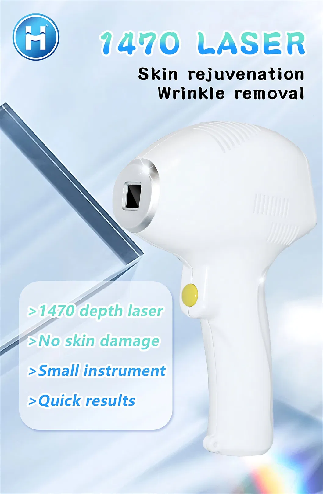 1470nm Laser Painless Facial Wrinkle Removal Skin Tightening System