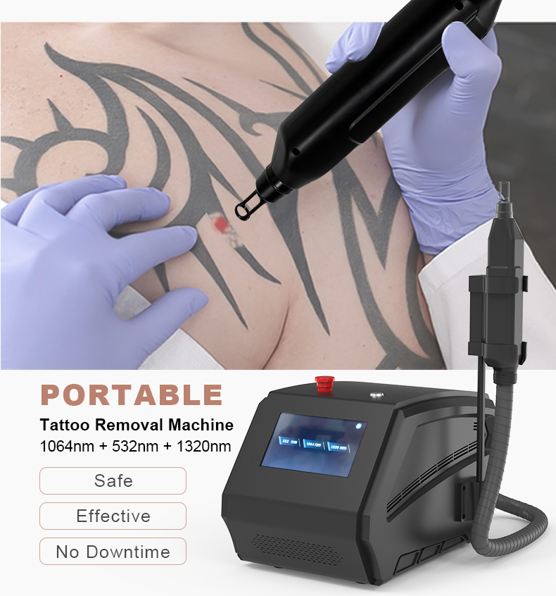 YAG Laser Water Temperature Control System for Uniform Light Spot Tattoo Eraser Birthmark Removal Tech Tattoo Pigment Freckle Removal Skin Rejuvenation Machine