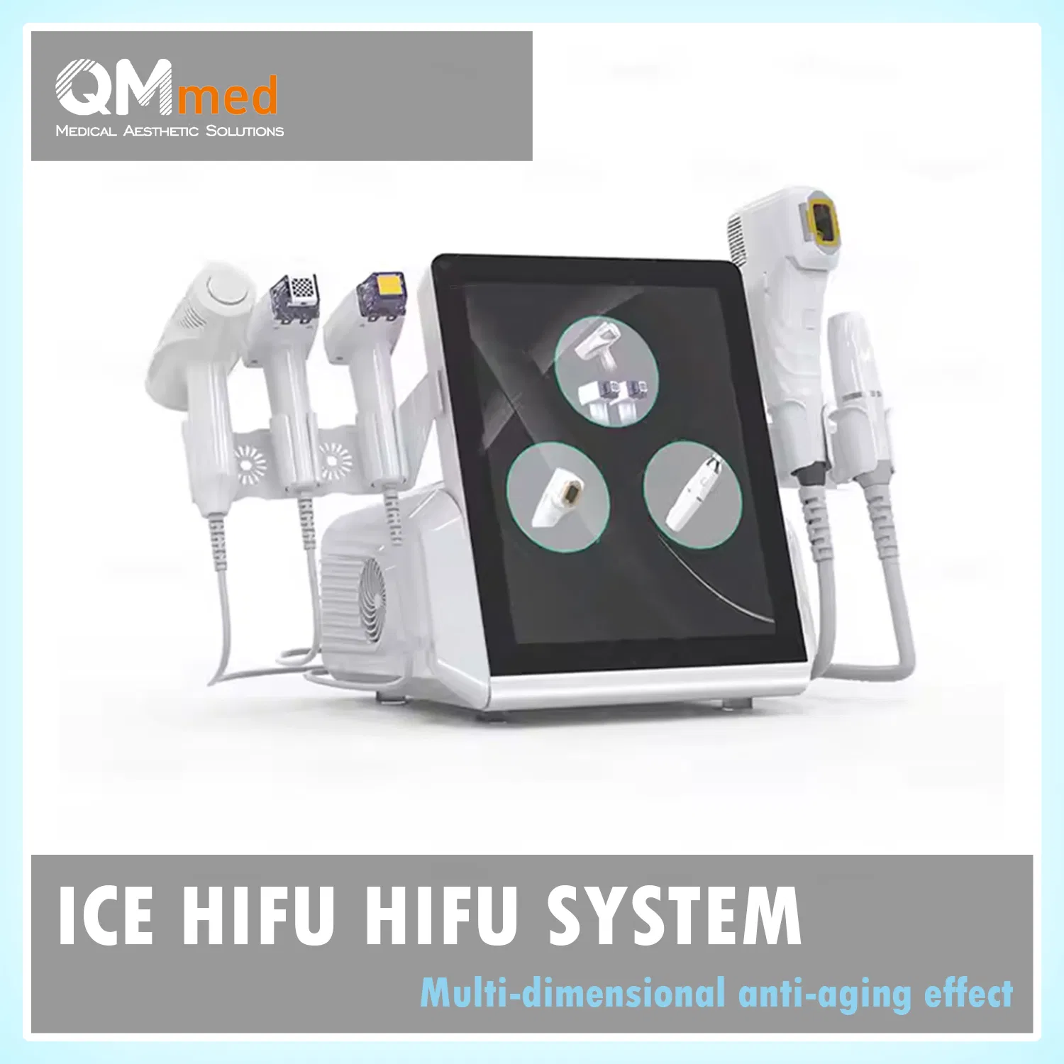 Advanced Ice Hifu Skin Therapy Device High Precision Jawline Sculpting and Tightening System for Beauty Salons