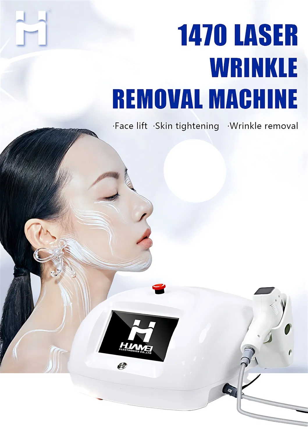 1470nm Laser Painless Facial Wrinkle Removal Skin Tightening System