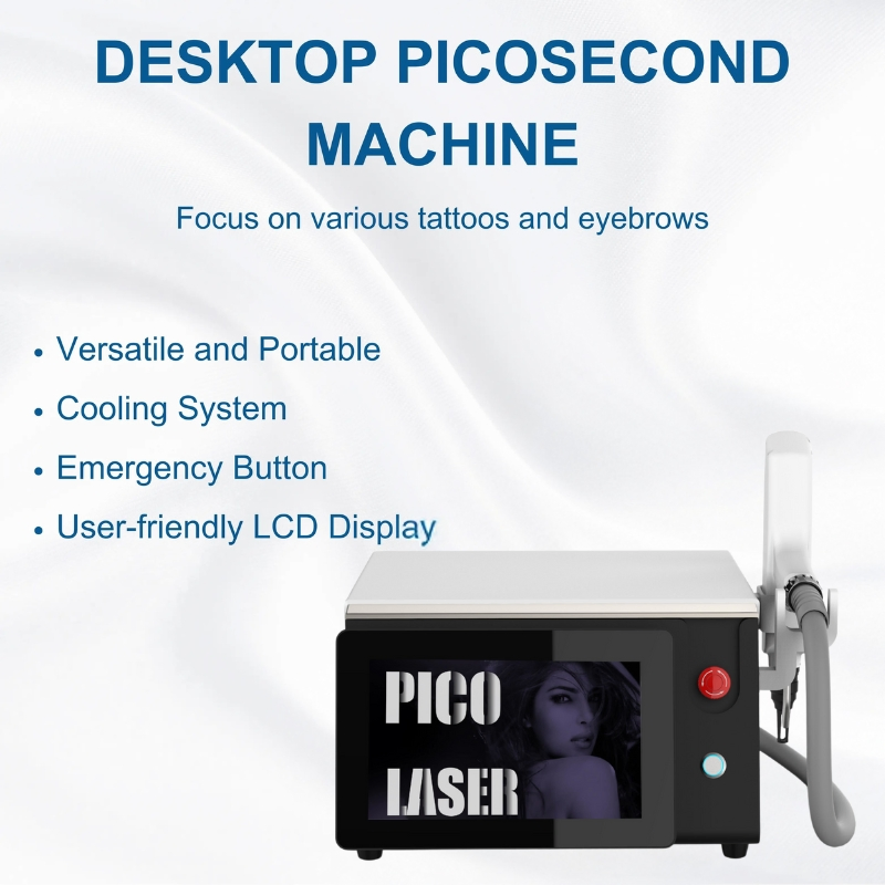 Professional 755/1064/532/1320nm Pico Laser System for Skin Rejuvenation and Carbon Peeling