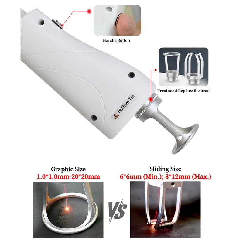 Advanced Fractional Skin Rejuvenation System Non-Ablative 1927nm Thulium Laser for Scar Repair and Pigmentation Treatment