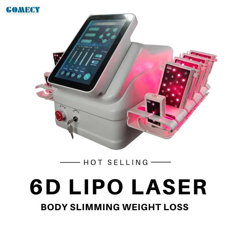 Professional 6D Lipo Laser Weight Loss Beauty Machine for Salon SPA Clinic and Home Use Treatment