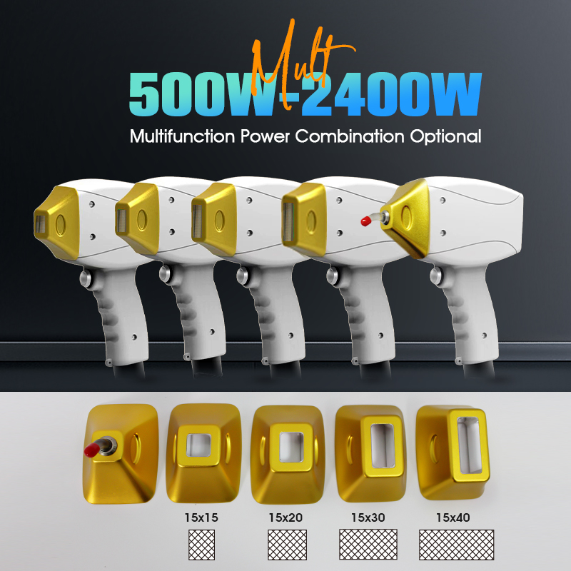 2025 Upgrade Professional 2 in 1 Q Switch Nd Yag Laser Diode Laser Hair and Tattoo Remove Machines