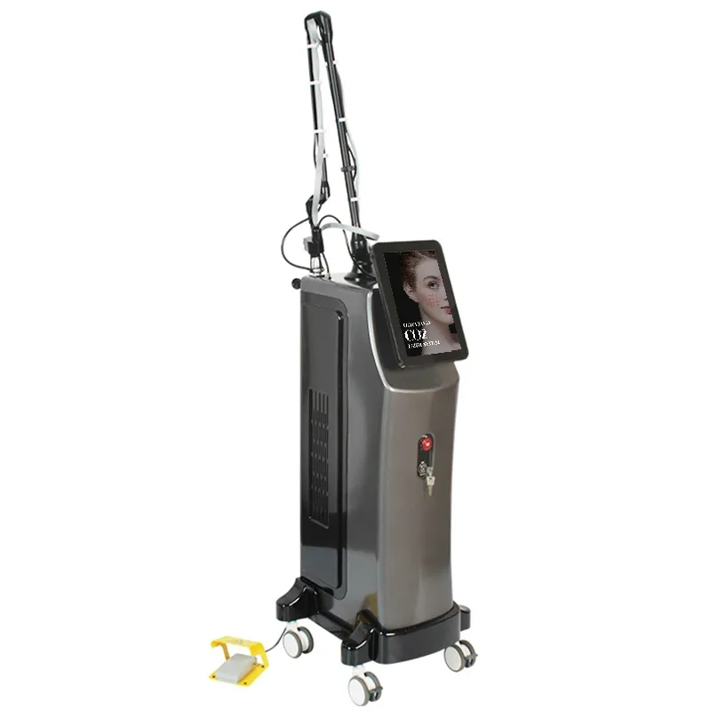 CO2 RF Laser Wart Removal Machine 360 Degree Vaginal Tightening Portable Fractional Lasers Skin Resurfacing System 60W