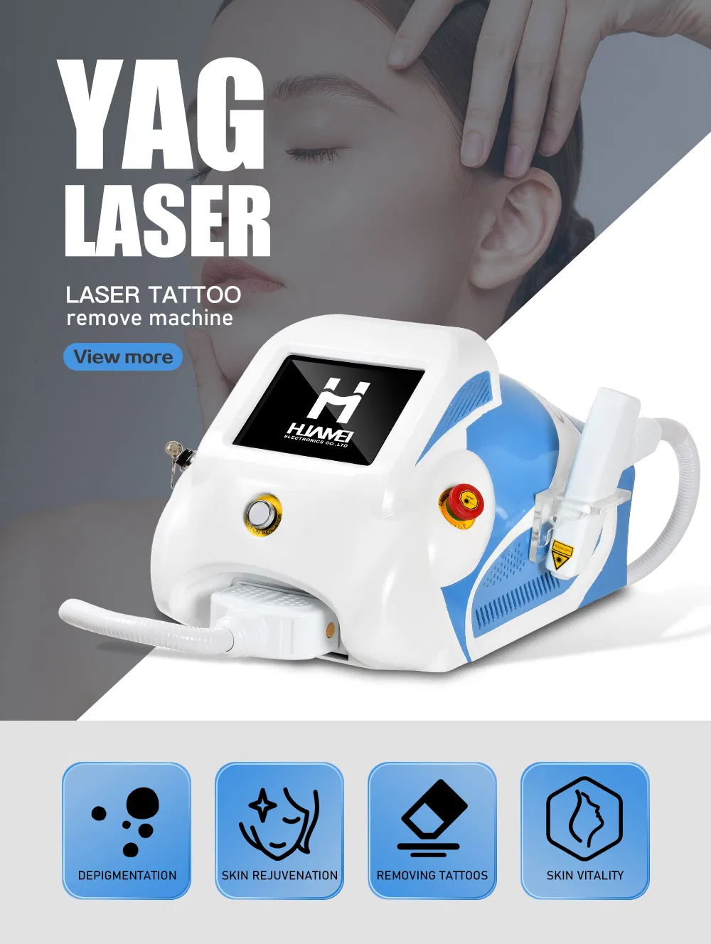 ND YAG Laser Tattoo Removal System