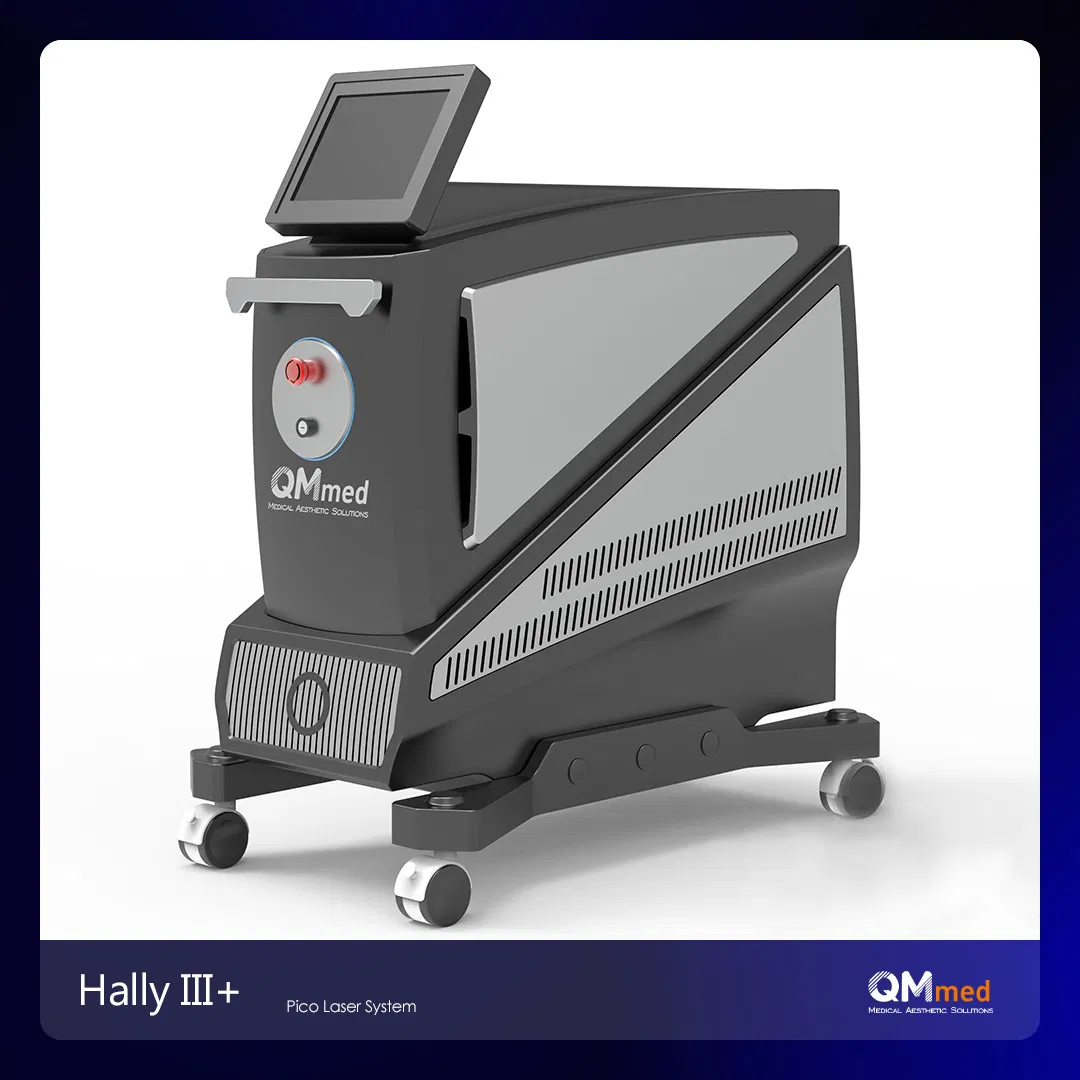 Hally III Plus Picosecond Laser Freon Air Compressor Cooling System Stable Working High Efficiency Tattoo Removal Device