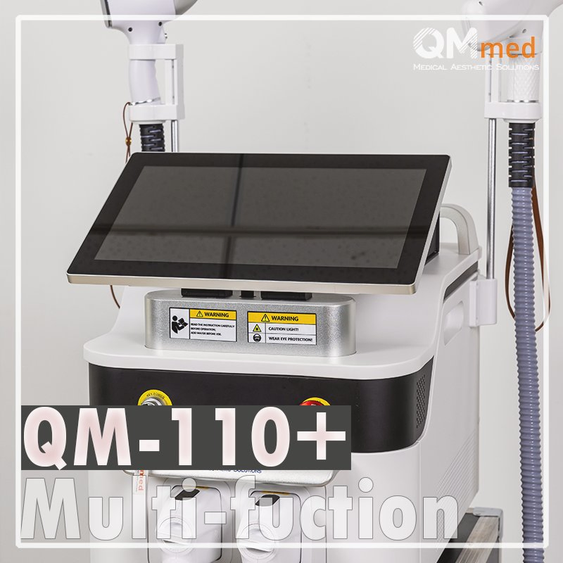 Qmmedical 2 in 1 Diode and Picosecond Laser Machine 755nm 808nm 1064nm ND YAG Tattoo Removal Diode Laser Hair Removal Machine
