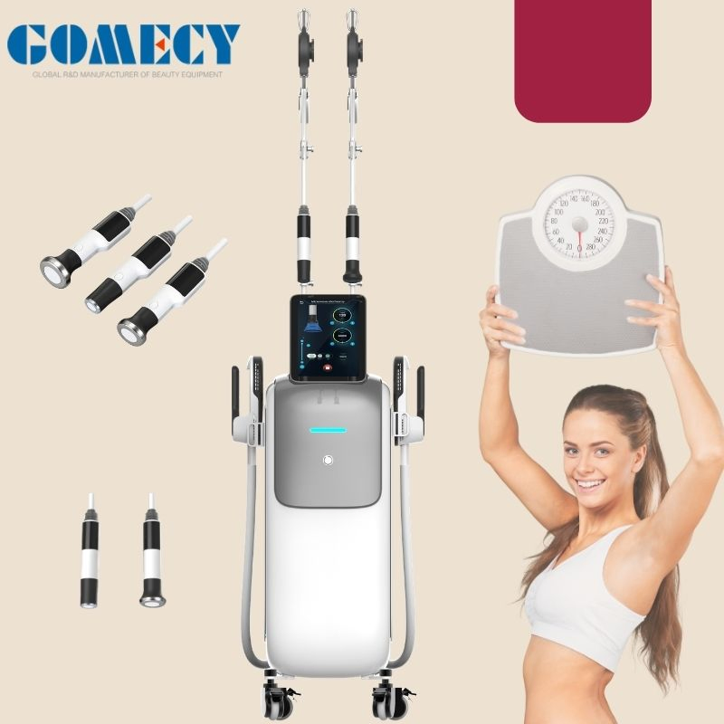 Gomecy 12.1 Inch Touch Screen Body Slimming System with 700W Power and 6.6t Magnetic Energy