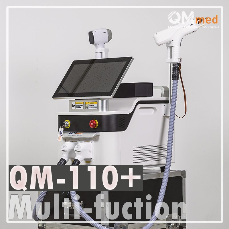 Professional Multifunctional Diode Pico 2 in 1 Laser Hair Removal Tattoo Removal 2 in 1 Diode ND YAG Laser Machine