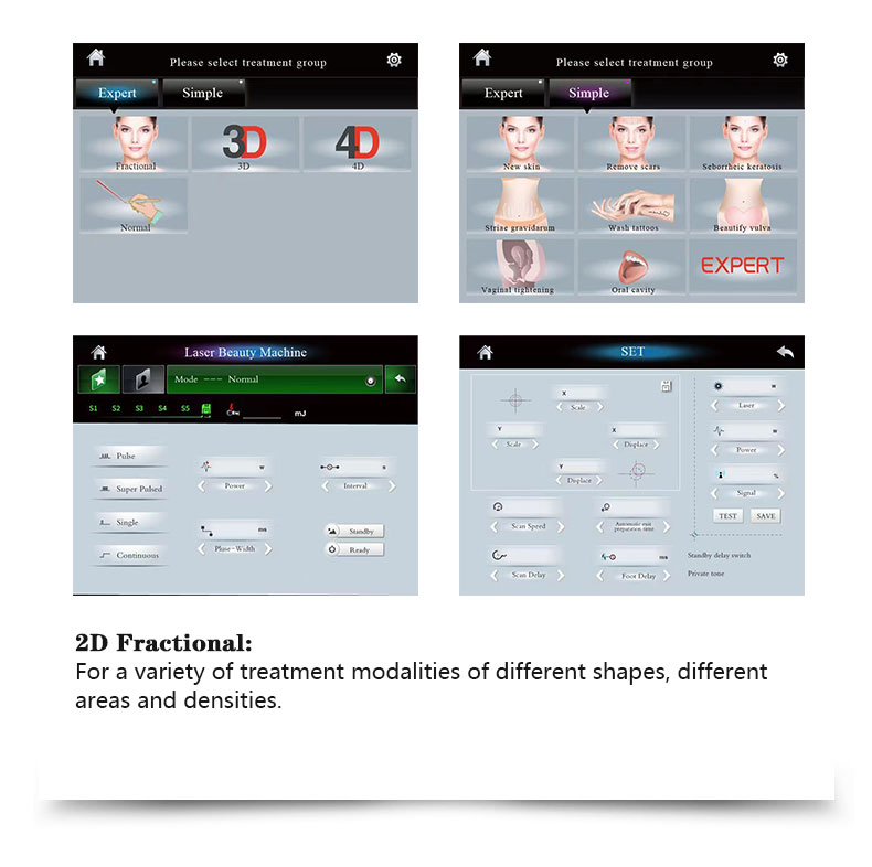 2026 Newest Km Laser Fractional CO2 Laser 4D System for Scar Acne Removal Skin Resurfacing Face Lift Vaginal Tightening