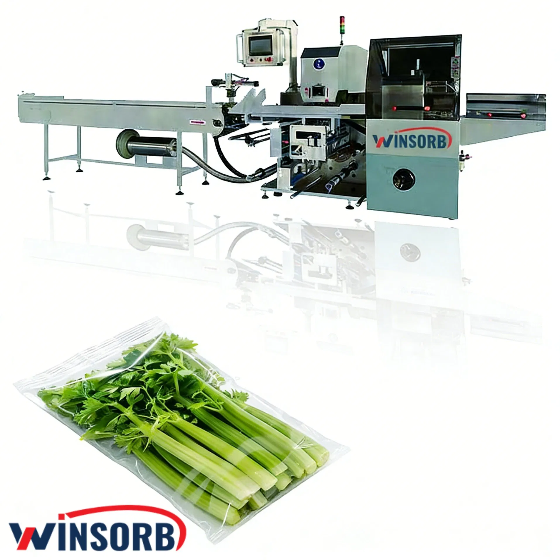 Wide Application for Greens Wba-V720 Automatic Box Motion Pillow Packaging Machine