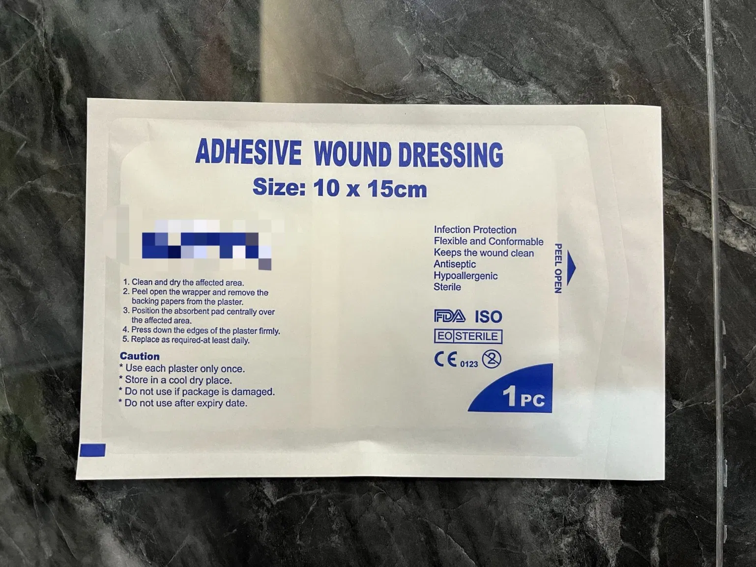 TPS Transparent Film Dressing- Waterproof Wound Bandage Adhesive Patches, Post Surgical Shower or IV Shield, Tattoo Aftercare Bandage