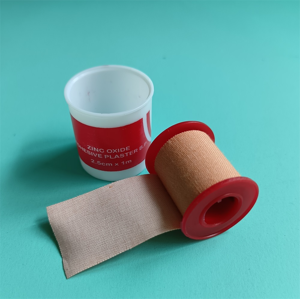 Medical Supply Plastic Tin Adhesive Zinc Oxide Plaster