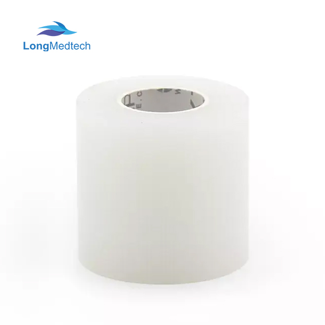 Medical Adhesive Transparent PE Tape Hypoallergenic Surgical PE Tape