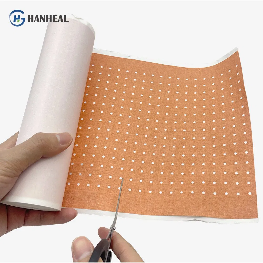 High-Quality Porous Adhesive Plaster Perforated Zinc Oxide Plaster Roll