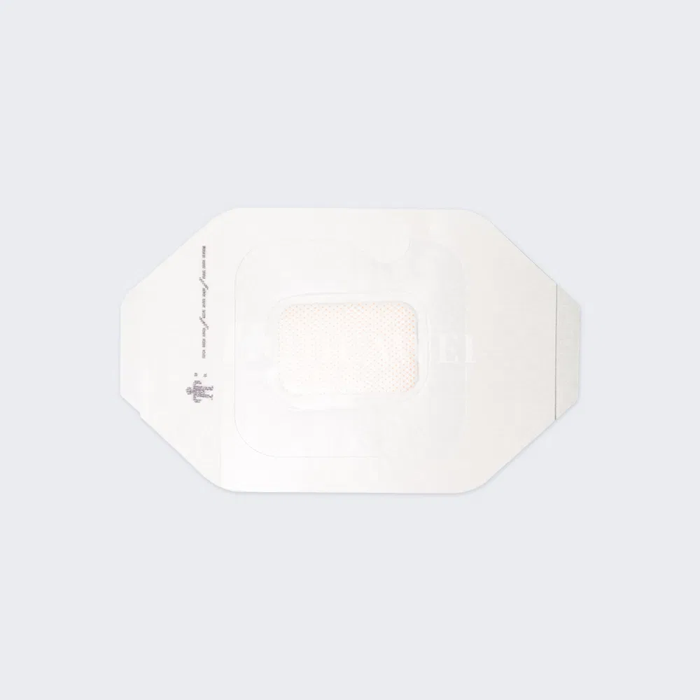 Medical IV Fixation Dressing with with Hydrocolloid Pad Transparent Waterproof Adhesive Patch for Cannula Protection