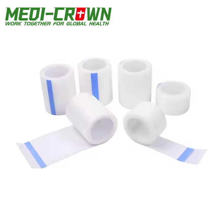 Direct Manufacture Medical Adhesive Tape/ Surgical Transparent Tape Roll/PE Tape Roll