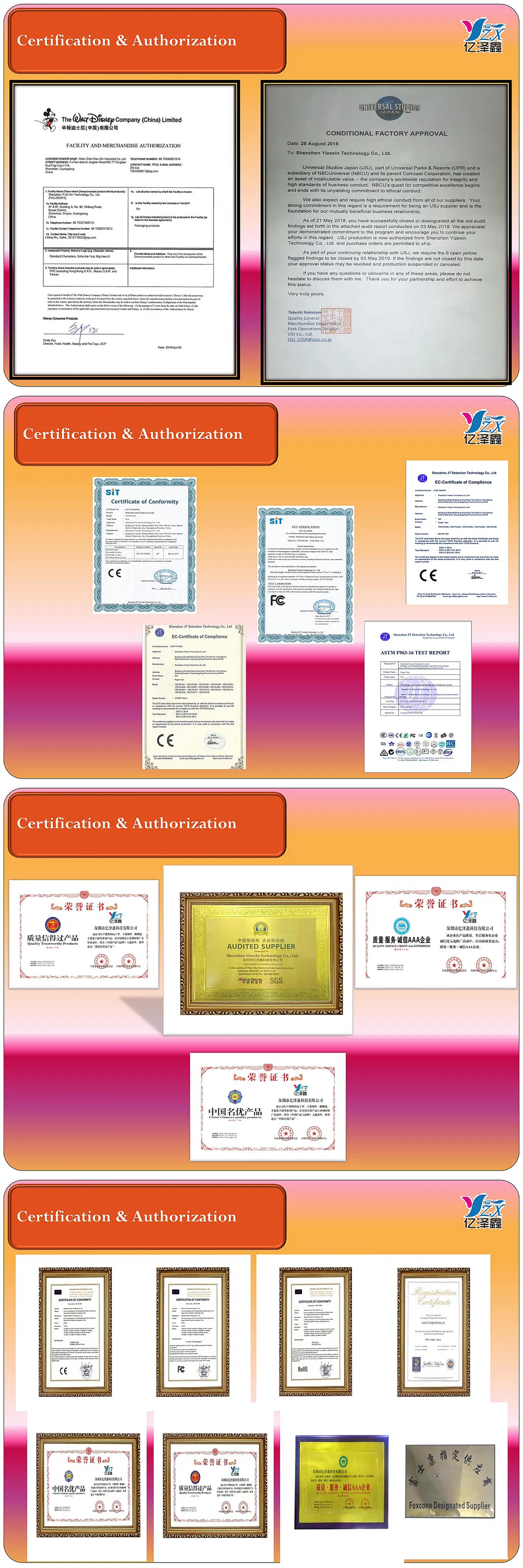 Industry Certifications