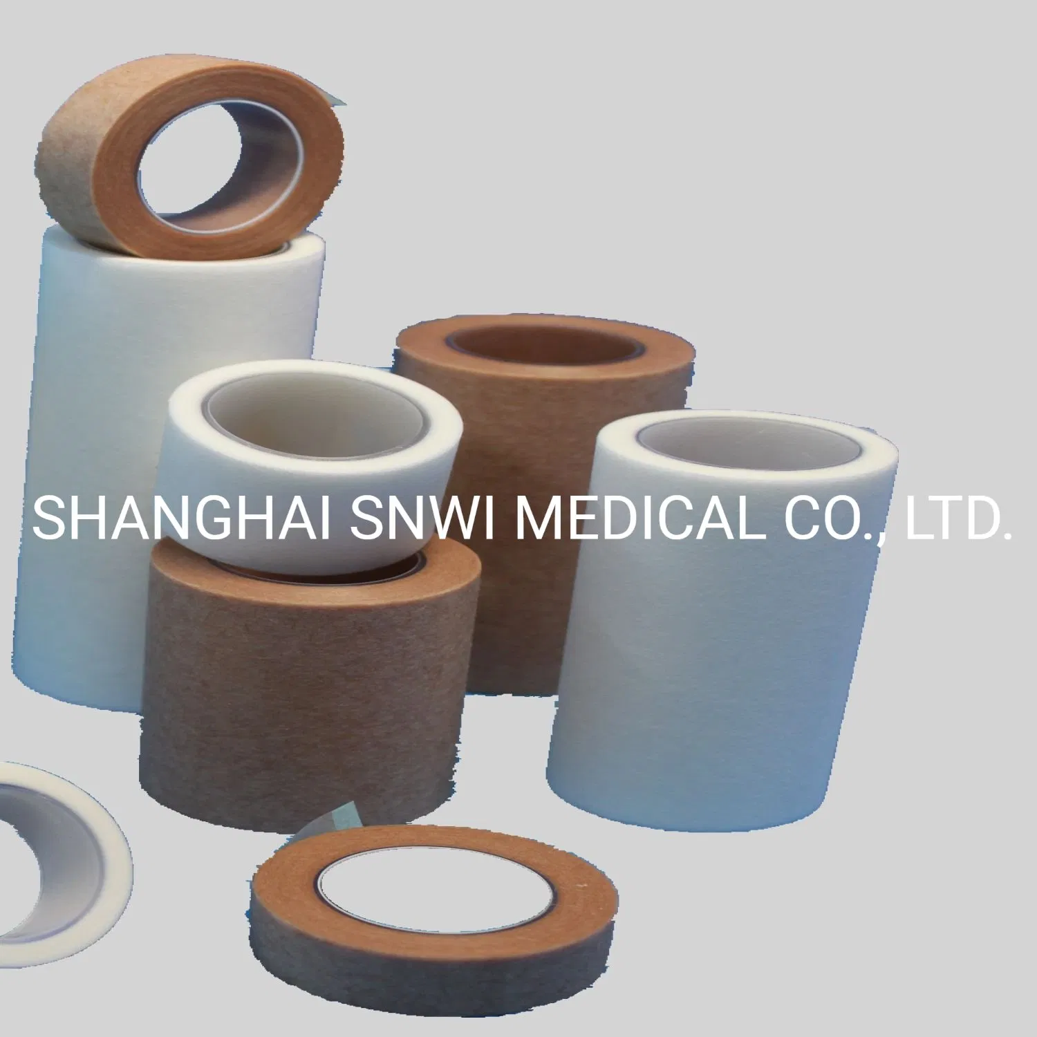 Medical Transparent Breathable Micropore PE Adhesive Zinc Oxide Surgical Tape with CE ISO