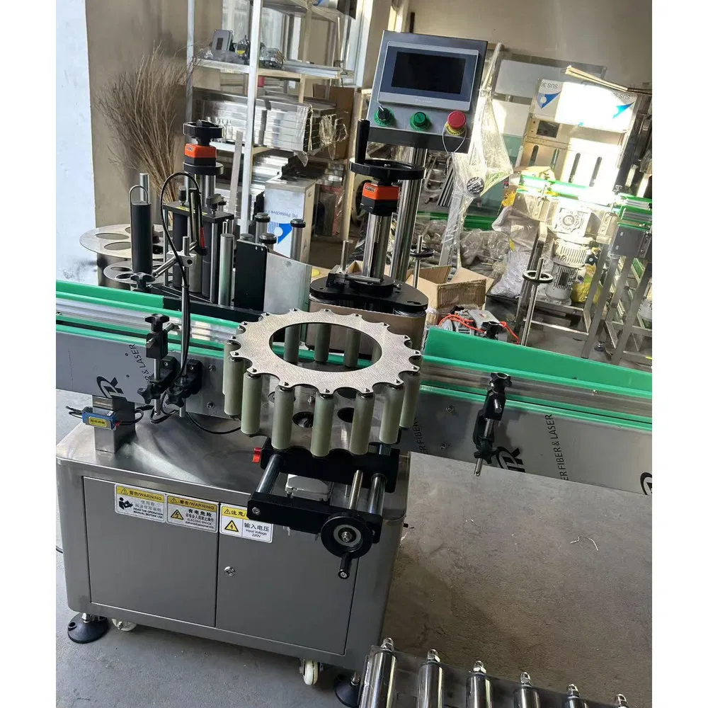 High Power Fully-Automatic Adhesive Waterproof Labeling Machine for Infusion Bottles