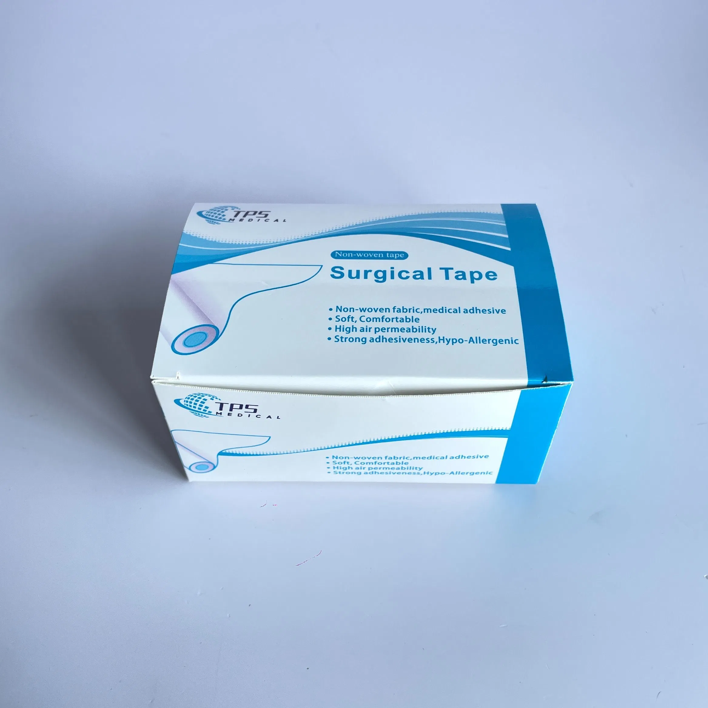 TPS Apostille CE Paper Medical First Aid Surgical Tape Lightweight Breathable Microporous Self Adhesive Latex Free Hypoallergenic Bandage Wound Dressing Tape