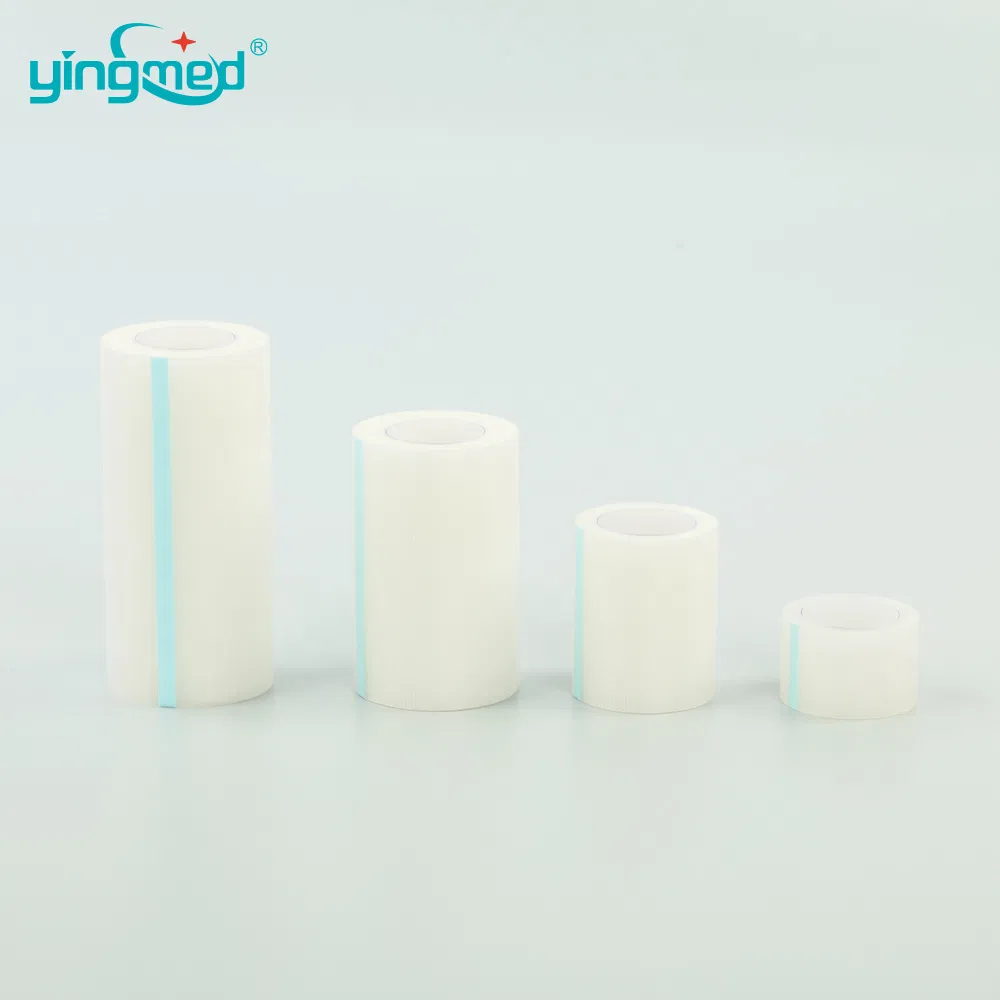 Adhesive Medical Surgical Plaster Transparent PE Medical Tape