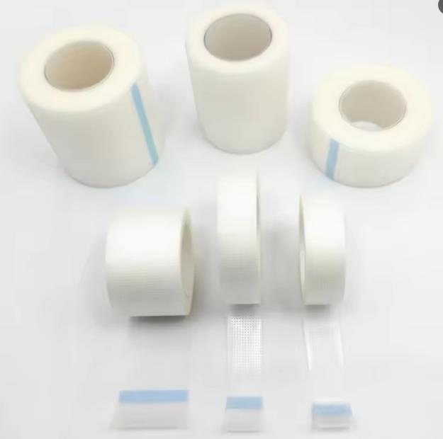 Certificated Manufacture Medical Breathable PE Transparent Adhesive Tape