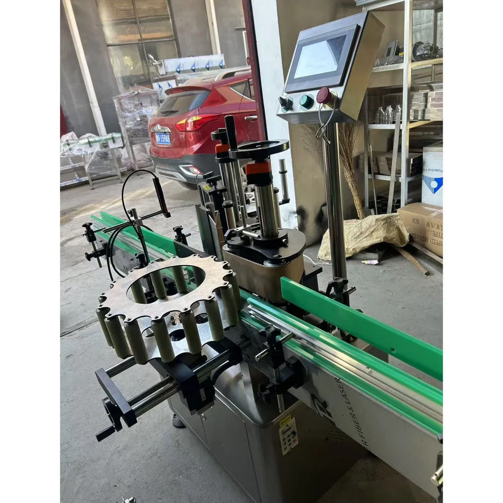 High Power Fully-Automatic Adhesive Waterproof Labeling Machine for Infusion Bottles