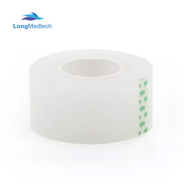Medical Adhesive Transparent PE Tape Hypoallergenic Surgical PE Tape