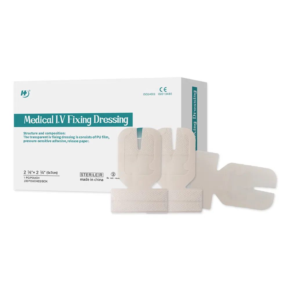 Transparent Film Dressing, I. V Cannula Dressing, Waterproof Wound Bandage Adhesive Patches, IV Shield