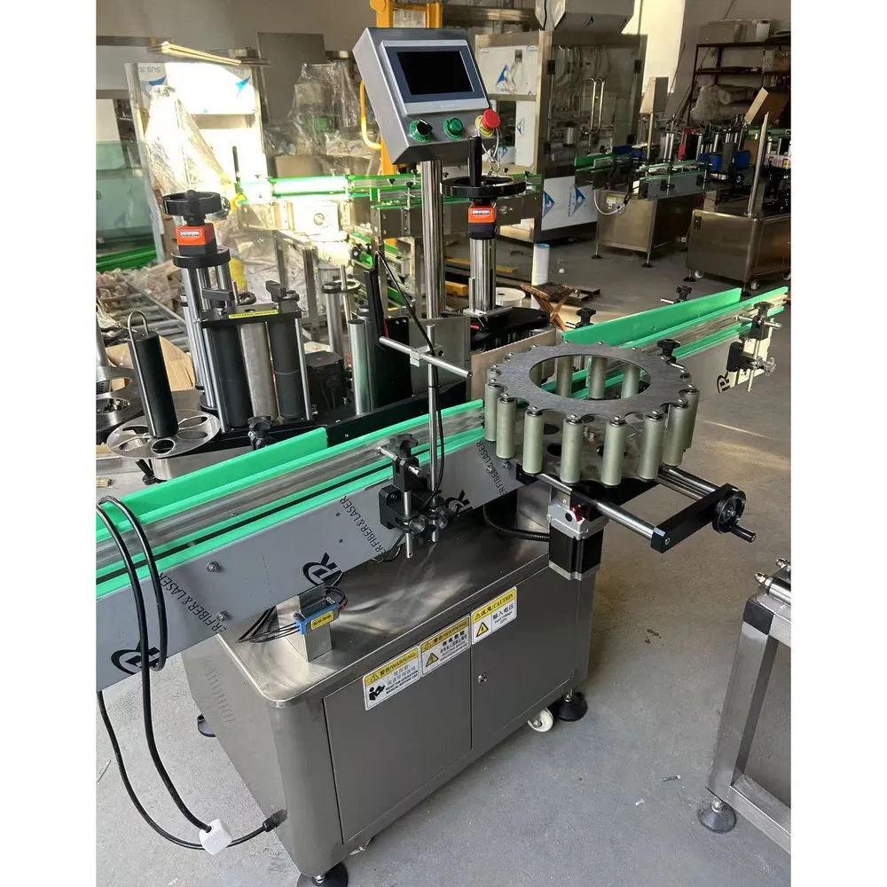 High Power Fully-Automatic Adhesive Waterproof Labeling Machine for Infusion Bottles