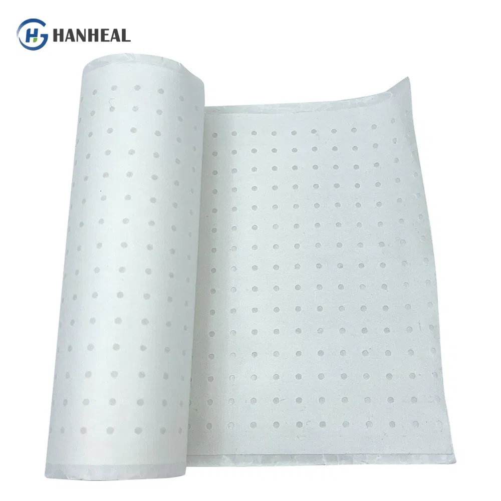 High-Quality Porous Adhesive Plaster Perforated Zinc Oxide Plaster Roll