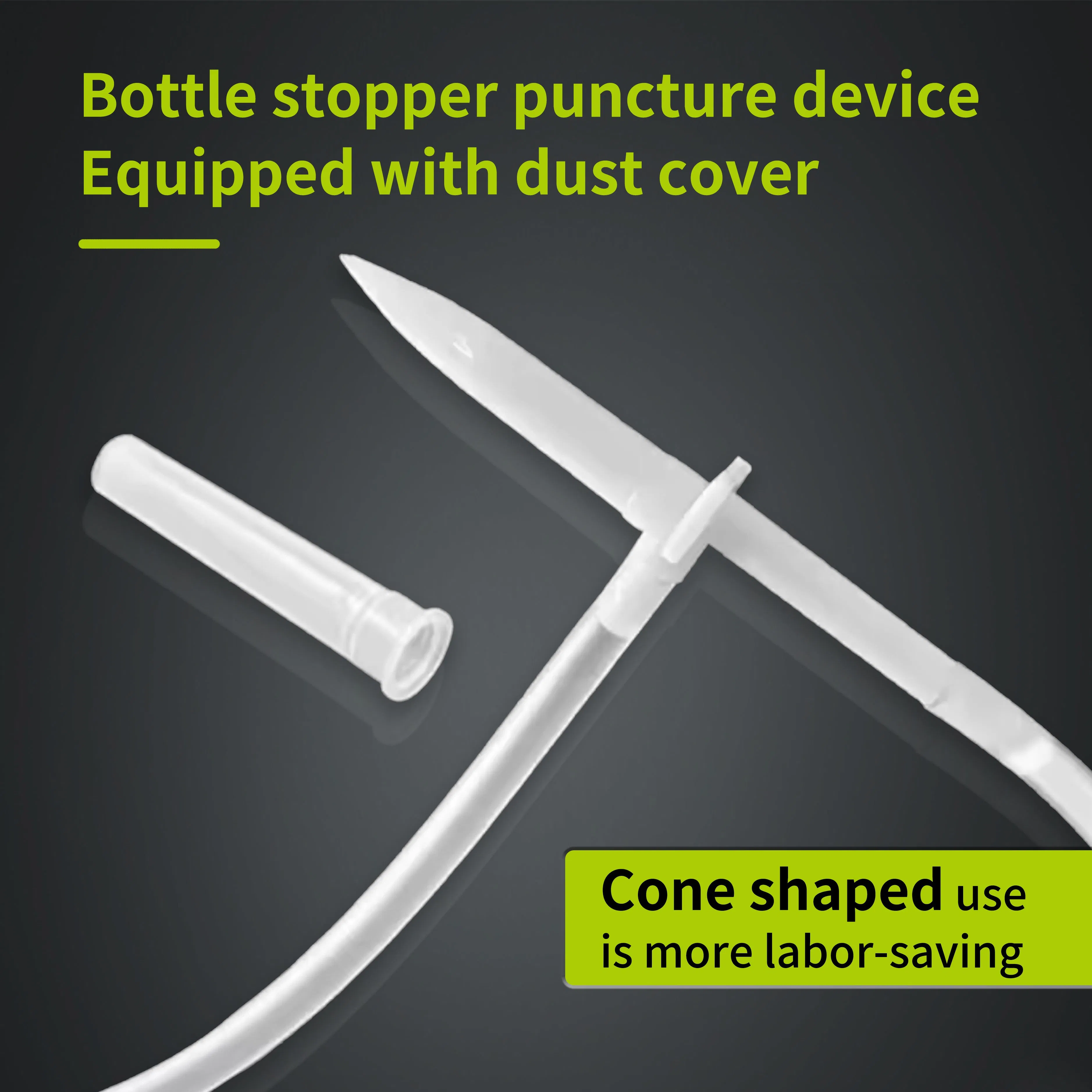 Medical Disposable IV Drip Infusion Giving Set with Infusion Patch