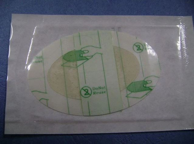 Disposable Medical Non-Woven Infusion Tube Fixed IV Dressing Adhesive Transparent Film Dressing