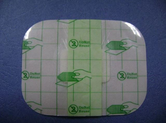 Disposable Medical Non-Woven Infusion Tube Fixed IV Dressing Adhesive Transparent Film Dressing