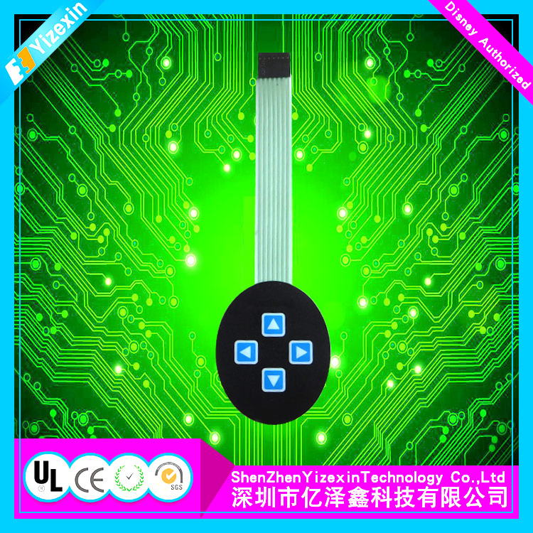 Infusion Pump Membrane Switch with CCC