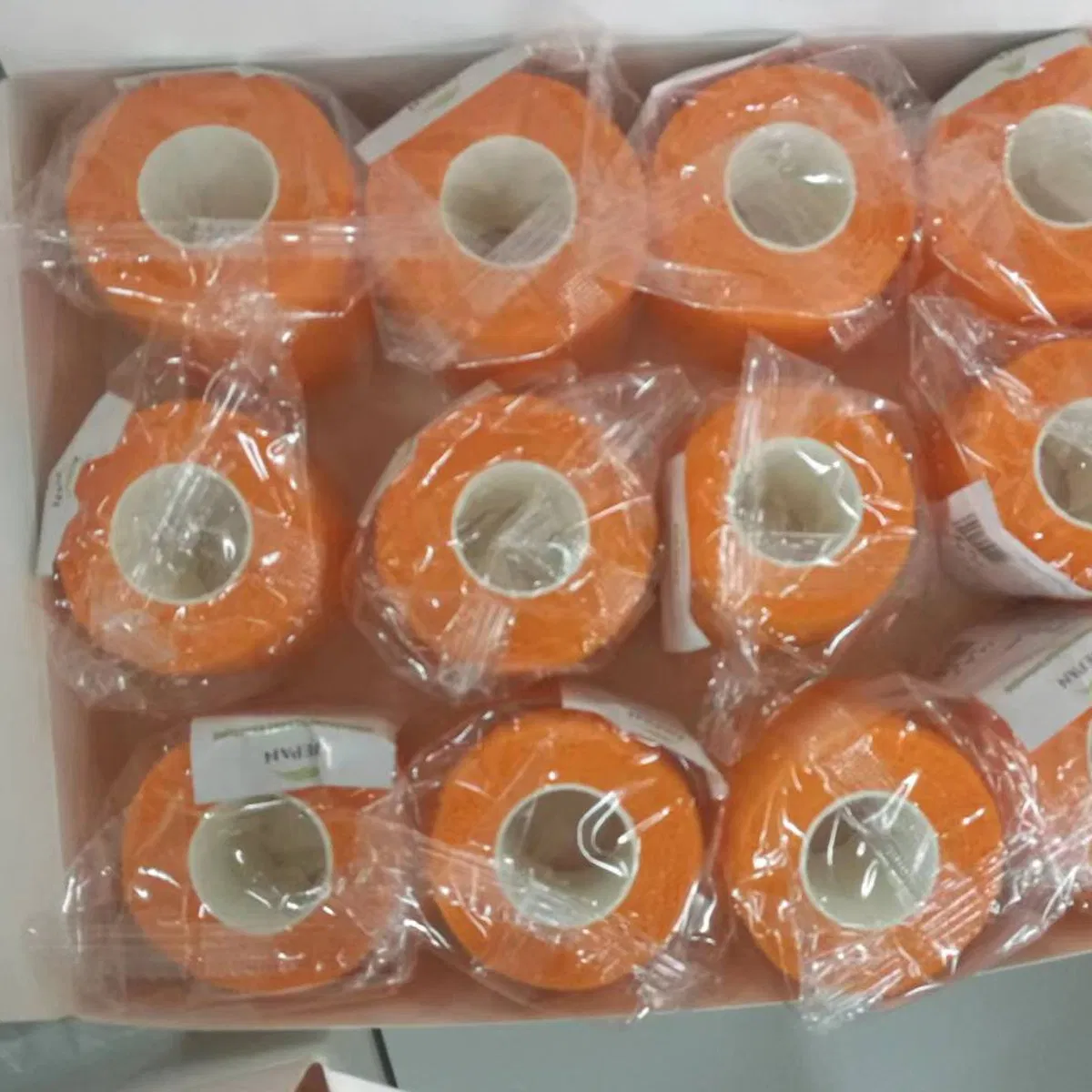 Latex Adhesive and Latex Free Adhesive Non Woven Cohesive Bandage Self-Adherent Wrap Stick to Itself Bandage with Sizes 1"/2"/3"/4"X5yards