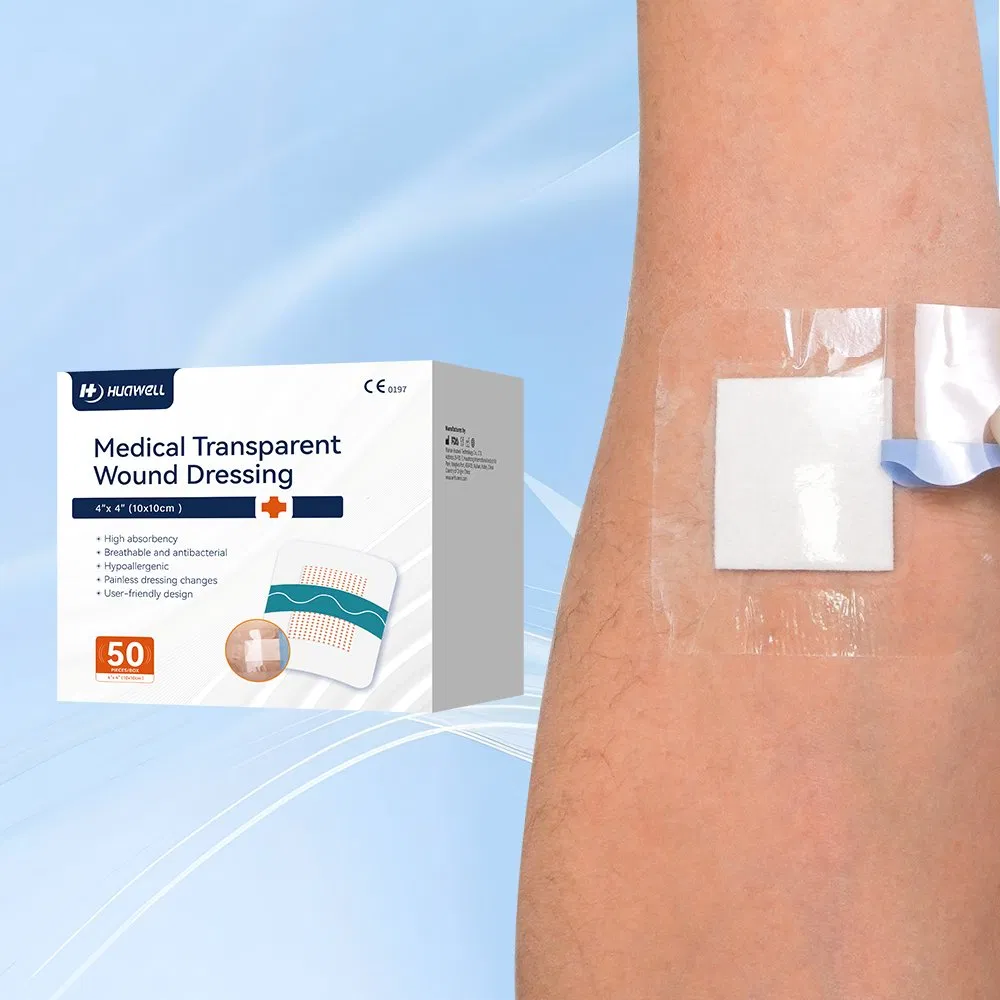 IV Site Transparent Dressing Sterile Breathable Waterproof Patch