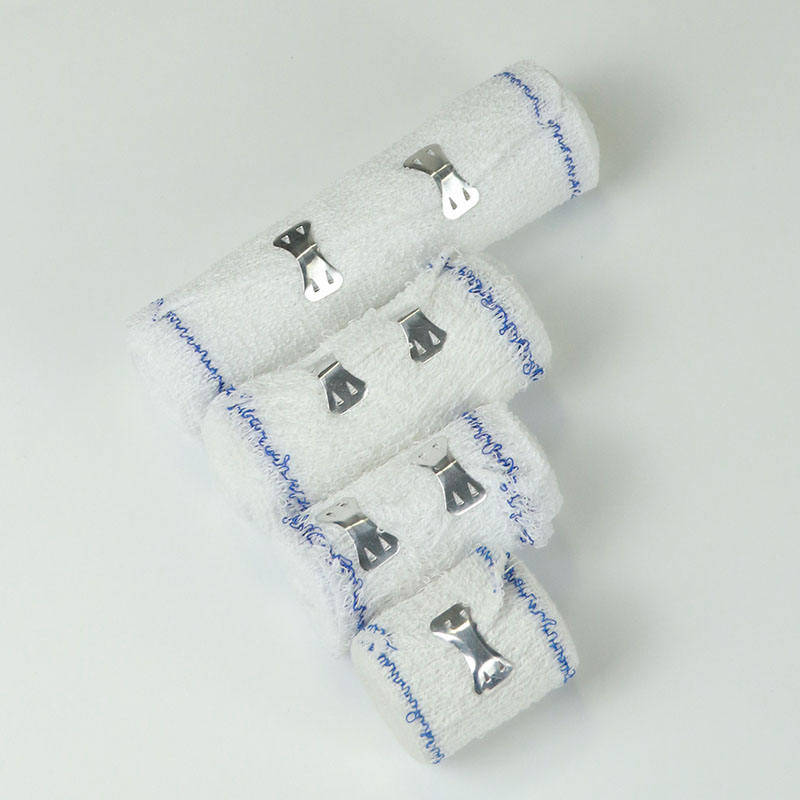Fast Shipping Good Quality Spandex Crepe Bandage Elastic Bandage Comfortable Medical Bandage Wrap for Wound Dressings