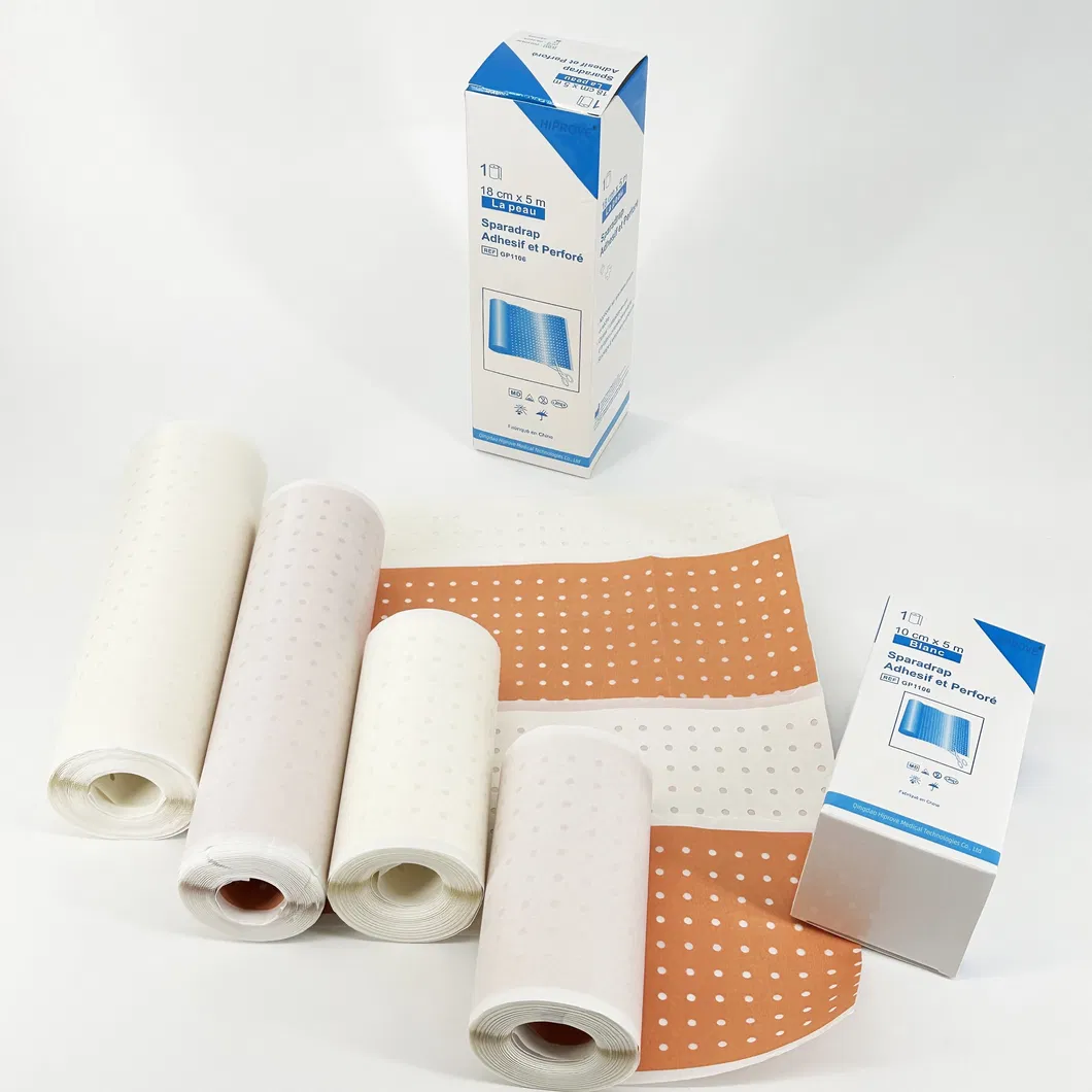 Zinc Oxide Perforated Adhesive Plaster Detail