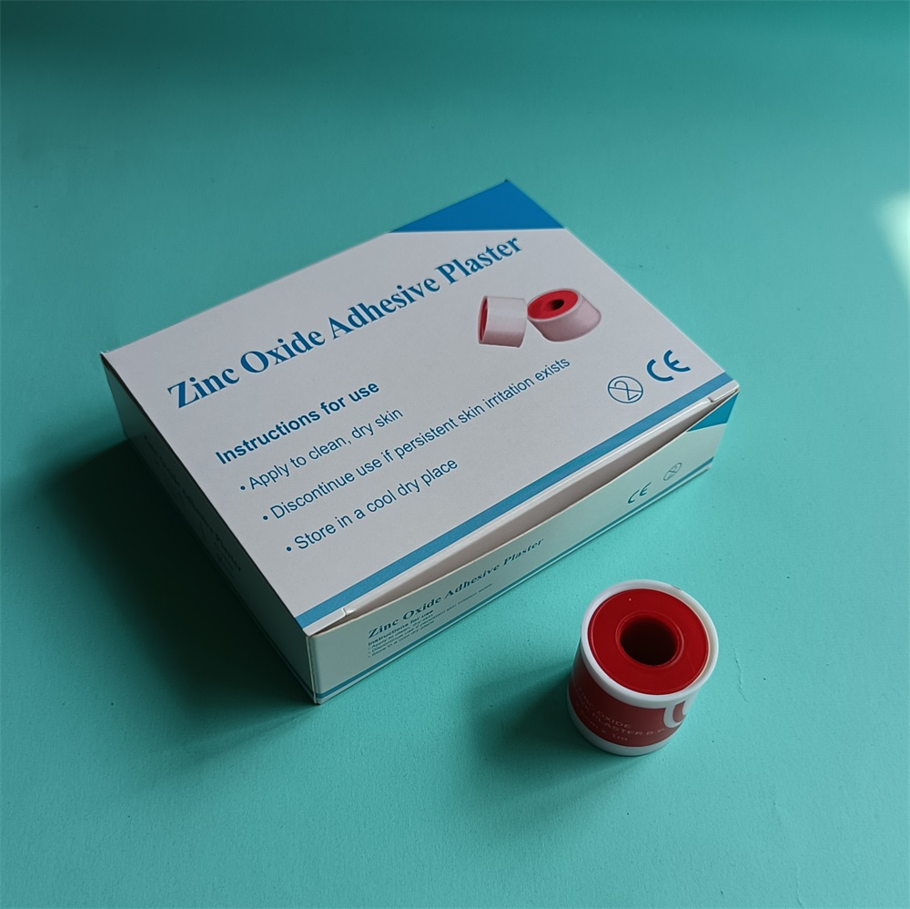 Medical Supply Plastic Tin Adhesive Zinc Oxide Plaster