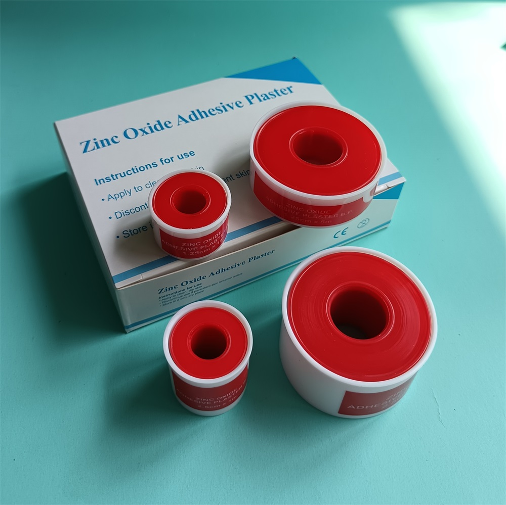 Medical Supply Plastic Tin Adhesive Zinc Oxide Plaster