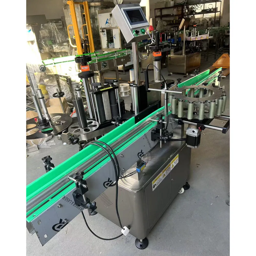 High Power Fully-Automatic Adhesive Waterproof Labeling Machine for Infusion Bottles