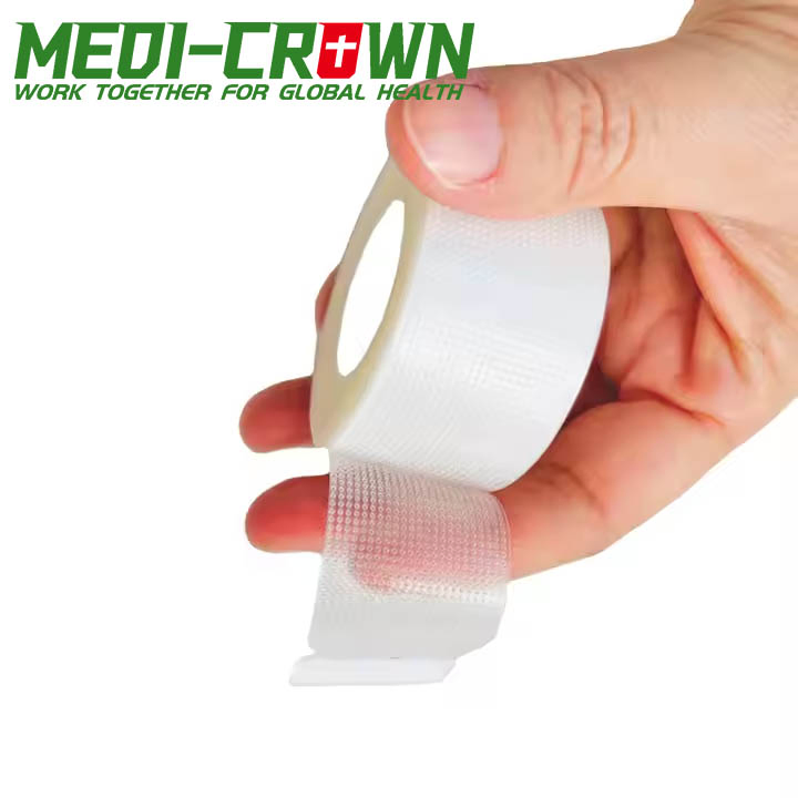 Direct Manufacture Medical Adhesive Tape/ Surgical Transparent Tape Roll/PE Tape Roll