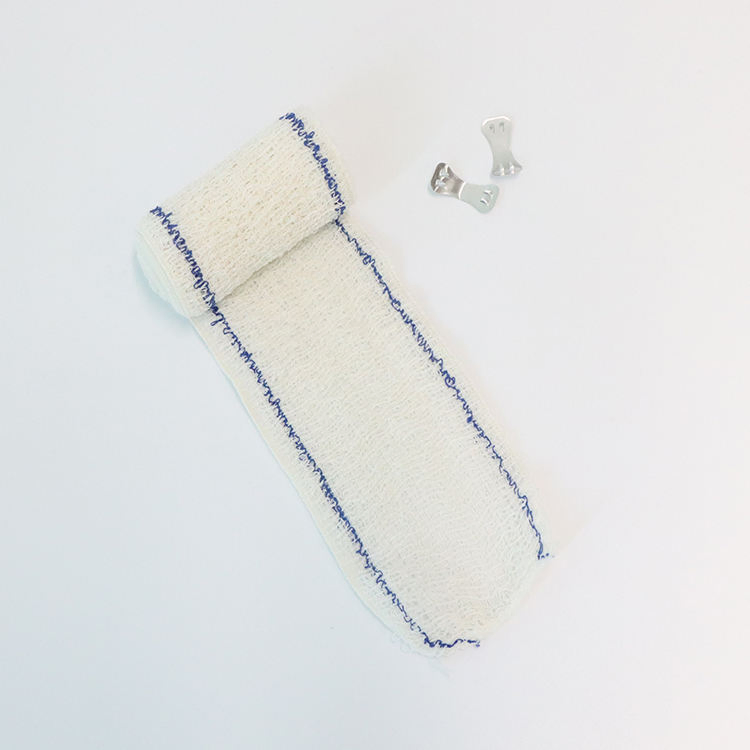 Hot Sale CE Approved Elastic Bandage Cotton Elastic Crepe Bandage with Elastic Band Clip Cotton Crepe Bandage