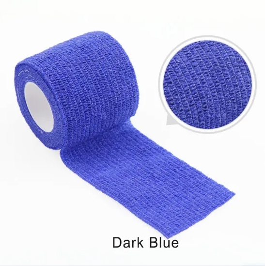 Wrap Bandages Bulk, 2'' X 5y Breathable Athletic Tape Self Adherent Cohesive Bandage for Sports, Injuries, Treatment, First Aid Bandage Vet Wrap for Pets