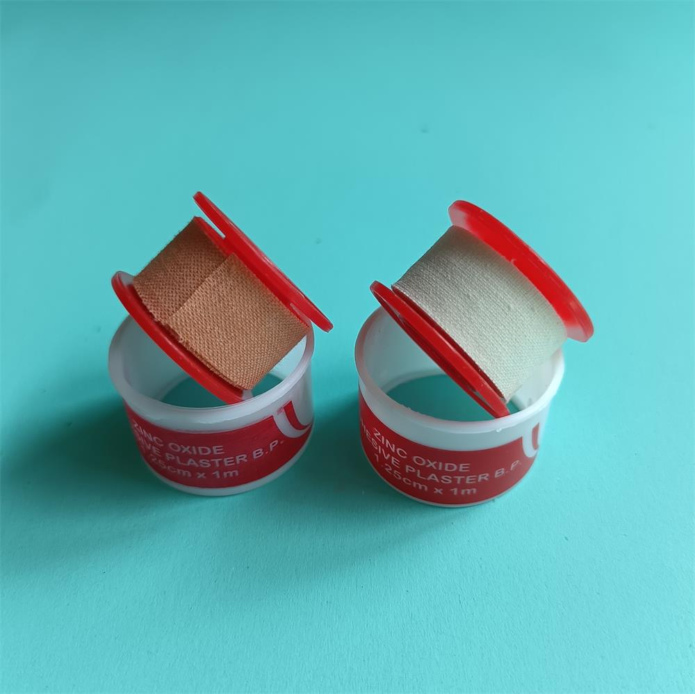 Medical Supply Plastic Tin Adhesive Zinc Oxide Plaster