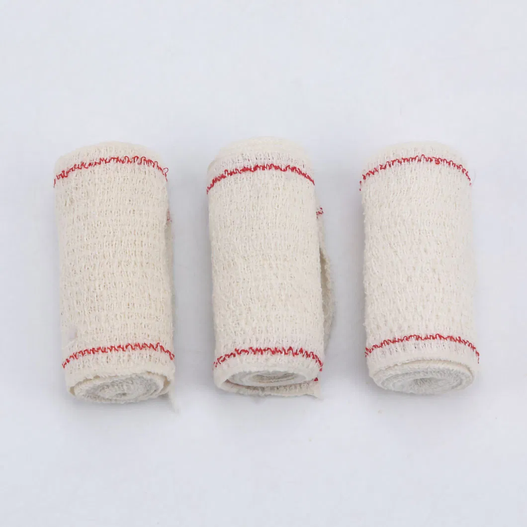 Skin Color Wholesale 100% Cotton Spandex Crepe Elastic Bandage