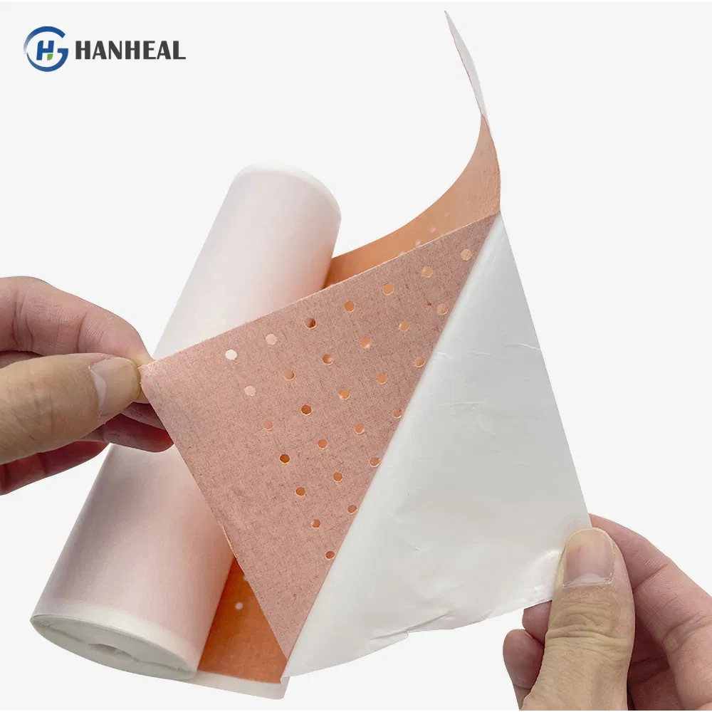 High-Quality Porous Adhesive Plaster Perforated Zinc Oxide Plaster Roll